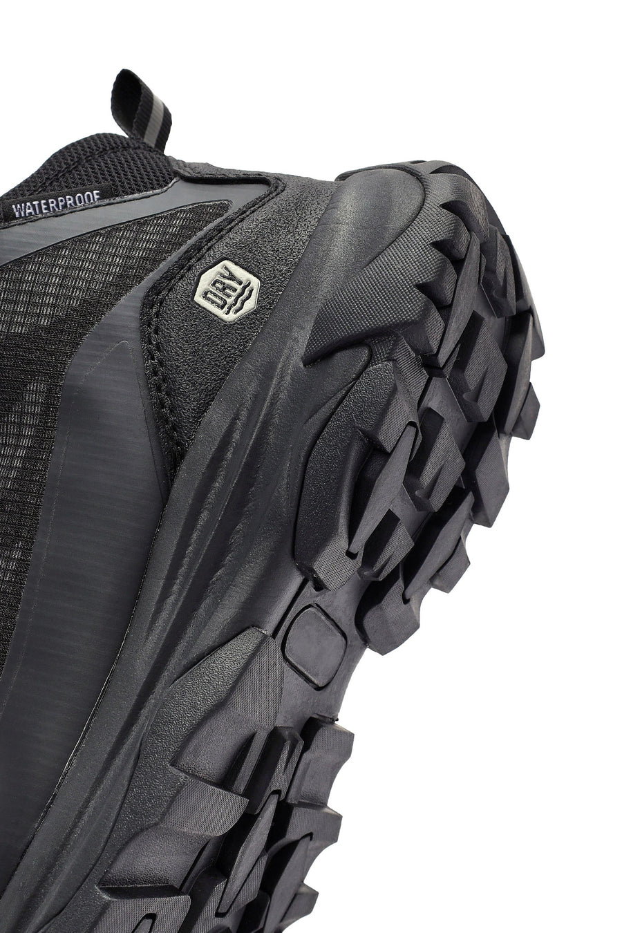 Derimod Dry Erkek Siyah Kalın Tabanlı Bağcıklı Waterproof Outdoor Bot