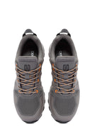 Derimod Dry Erkek Gri Bağcıklı Waterproof Outdoor Ayakkabı | Derimod