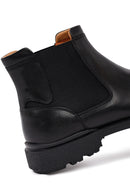 Erkek Siyah Deri Chelsea Bot | Derimod