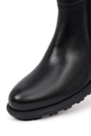 Erkek Siyah Deri Chelsea Bot | Derimod