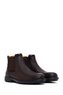 Men's Brown Leather Chelsea Boot | Derimod