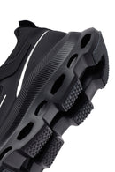 Erkek Siyah Bağcıklı Kalın Tabanlı Kumaş Sneaker | Derimod
