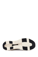 Erkek Gri Bağcıklı Kalın Tabanlı Kumaş Sneaker | Derimod