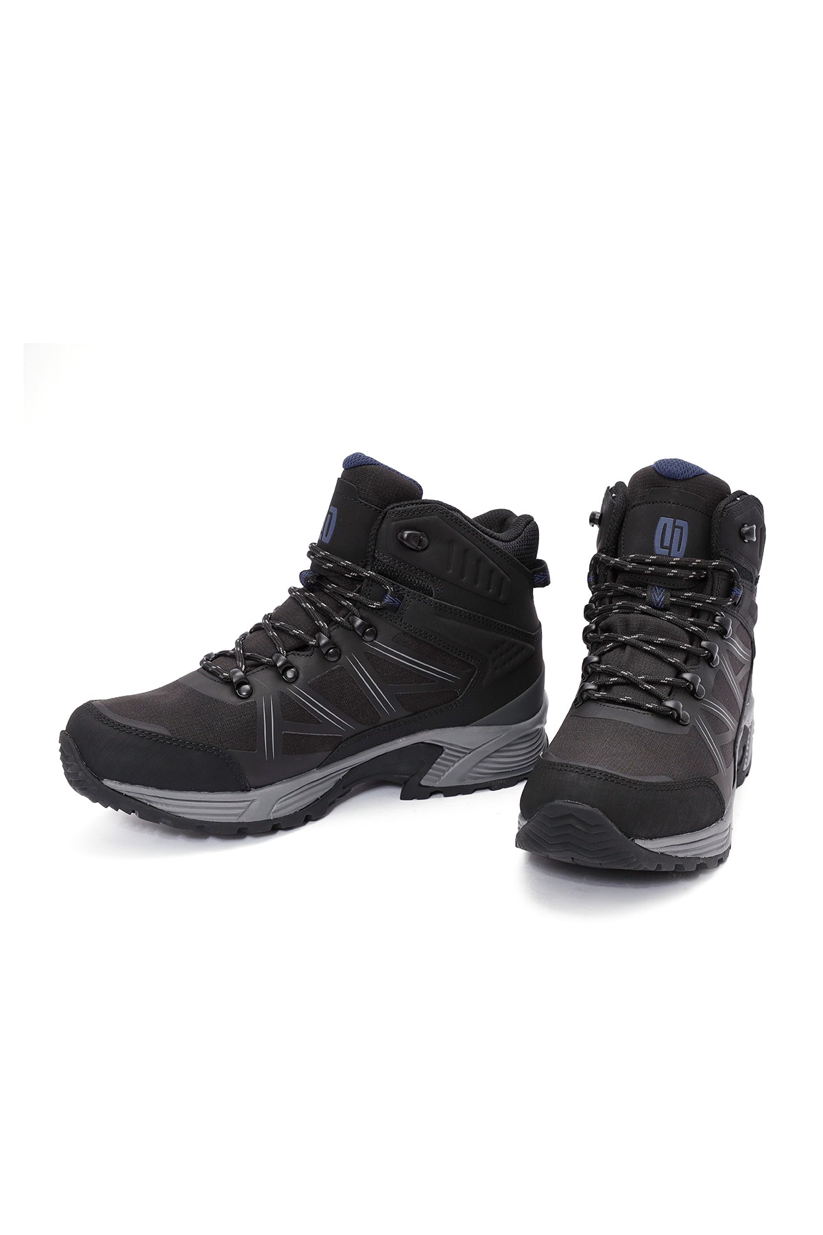Derimod Dry Erkek Siyah Bağcıklı Waterproof Deri Outdoor Bot
