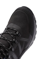 Derimod Dry Men's Black Lace-Up Waterproof Leather Outdoor Boots | Derimod