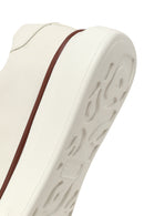 Erkek Beyaz Bağcıklı Kalın Tabanlı Sneaker | Derimod