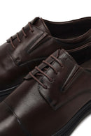 Erkek Kahverengi Bağcıklı Deri Klasik Ayakkabı | Derimod