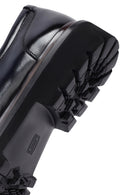 Erkek Lacivert Bağcıklı Kalın Tabanlı Deri Casual Ayakkabı | Derimod