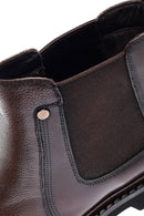 Male Brown Leather Chelsea Boots | Derimod
