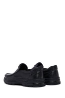 Erkek Siyah Deri Casual Loafer | Derimod