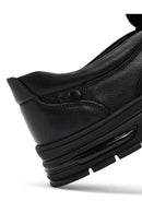 Erkek Siyah Deri Casual Loafer | Derimod