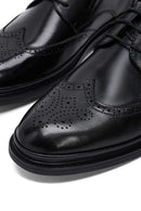 Erkek Siyah Deri Casual Ayakkabı | Derimod