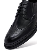 Erkek Siyah Deri Casual Ayakkabı | Derimod