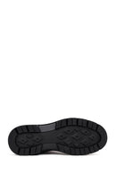 Erkek Kahverengi Fermuarlı Deri Casual Bot | Derimod