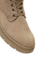 Erkek Vizon Bağcıklı Kalın Tabanlı Deri Bot | Derimod