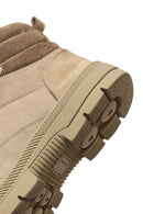 Erkek Vizon Bağcıklı Kalın Tabanlı Deri Bot | Derimod