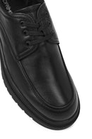 Men's Black Lace-Up Leather Casual Shoes | Derimod