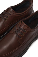 Men's Brown Lace-Up Leather Casual Shoes | Derimod