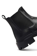 Erkek Siyah Deri Chelsea Bot | Derimod