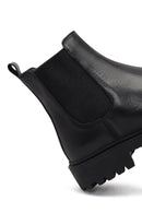 Erkek Siyah Deri Chelsea Bot | Derimod