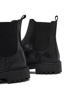 Erkek Siyah Deri Chelsea Bot | Derimod