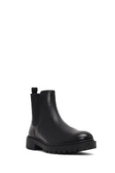 Erkek Siyah Deri Chelsea Bot | Derimod