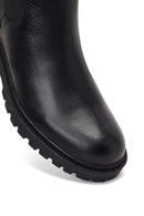 Erkek Siyah Deri Chelsea Bot | Derimod