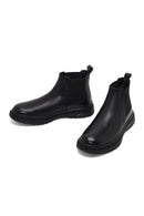 Men's Black Leather Chelsea Boot | Derimod