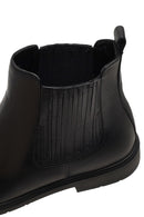 Men's Black Leather Chelsea Boot | Derimod