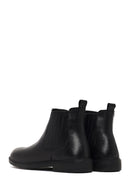 Men's Black Leather Chelsea Boot | Derimod