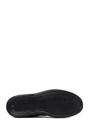 Erkek Siyah Bağcıklı Kalın Tabanlı Deri Spor Bot | Derimod