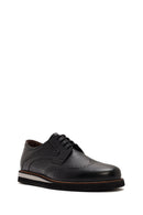 Men's Black Lace Up Leather Casual Shoes | Derimod