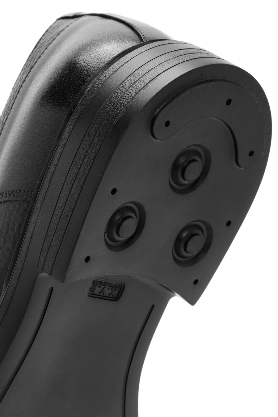 Men's Black Lace Up Leather Casual Shoes