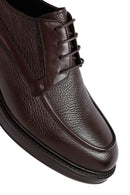 Erkek Kahverengi Bağcıklı Deri Casual Ayakkabı | Derimod