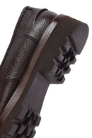 Male Brown Leather Casual Loafers | Derimod