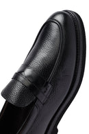 Erkek Siyah Deri Casual Loafer | Derimod