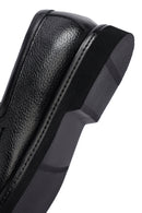 Erkek Siyah Deri Casual Loafer | Derimod
