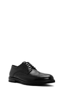 Men's Black Lace-Up Leather Classic Shoes | Derimod