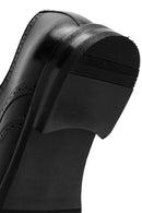 Men's Black Lace-Up Leather Classic Shoes | Derimod