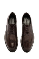 Men's Brown Lace-Up Leather Classic Shoes | Derimod