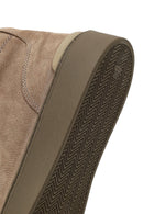 Erkek Vizon Fermuarlı Nubuk Deri Spor Bot | Derimod