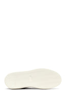 Erkek Vizon Bağcıklı Kalın Tabanlı Nubuk Deri Sneaker | Derimod