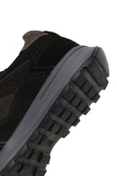 Men's Black Lace-Up Leather Sneaker | Derimod