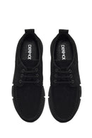 Men's Black Lace-up Nubuck Leather Casual Shoes | Derimod
