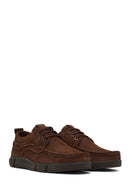 Men's Brown Lace-up Nubuck Leather Casual Shoes | Derimod