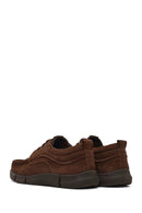 Men's Brown Lace-up Nubuck Leather Casual Shoes | Derimod
