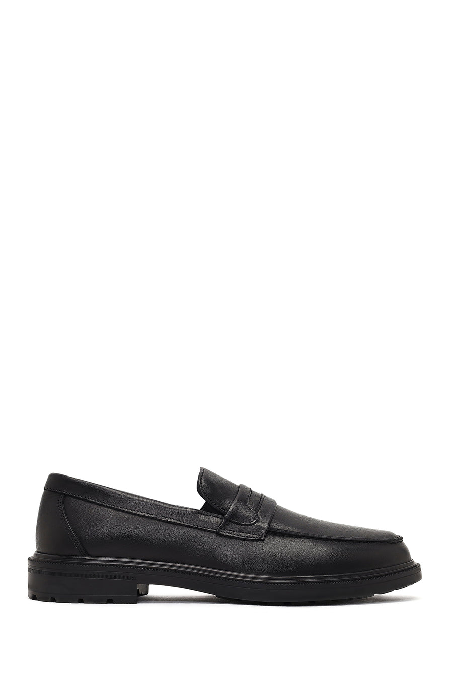 Erkek Siyah Deri Casual Loafer 25WFD710318 | Derimod