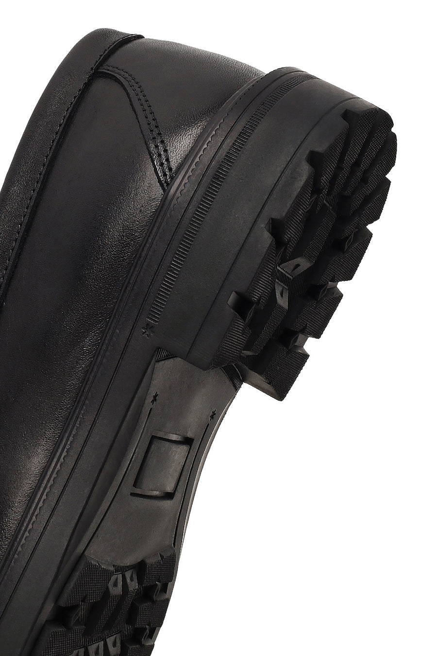 Erkek Siyah Deri Casual Loafer