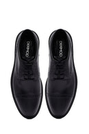 Men's Black Lace Up Leather Casual Shoes | Derimod