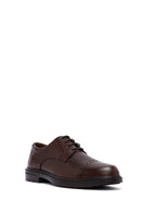 Erkek Kahverengi Bağcıklı Deri Casual Ayakkabı | Derimod